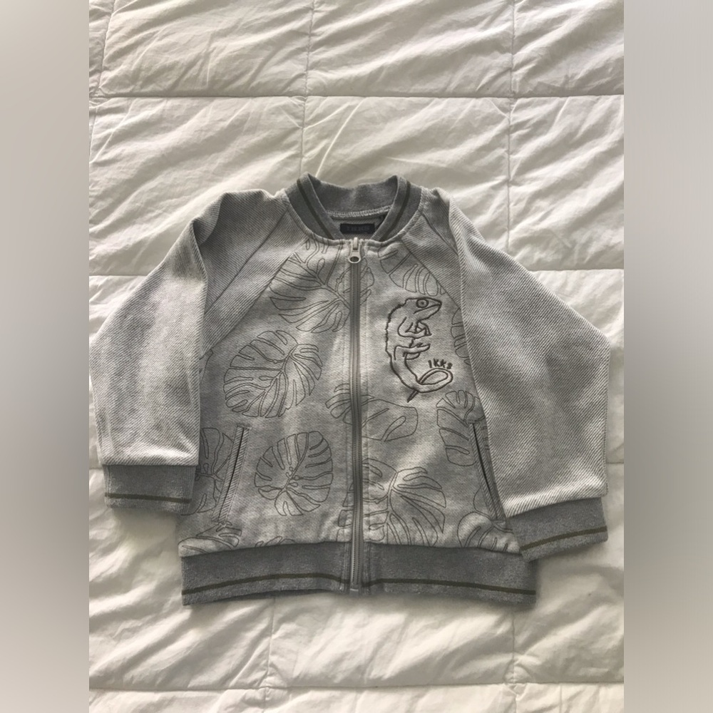 Darling Baby Boy IKKS Lizard Cardigan Jacket Size 3T